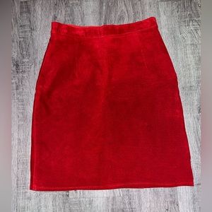 Vintage Canadian made Suede Skirt